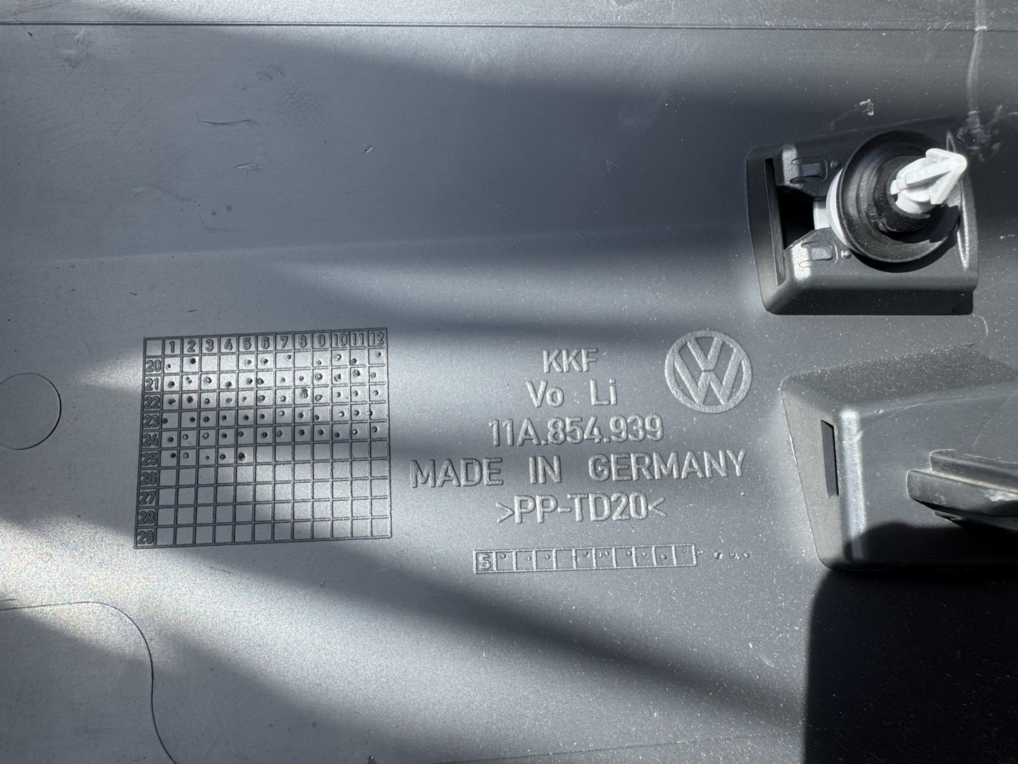 Volkswagen VW ID.4 Front Left Door Lower Molding Trim 2021 ON 11A854939 Genuine
