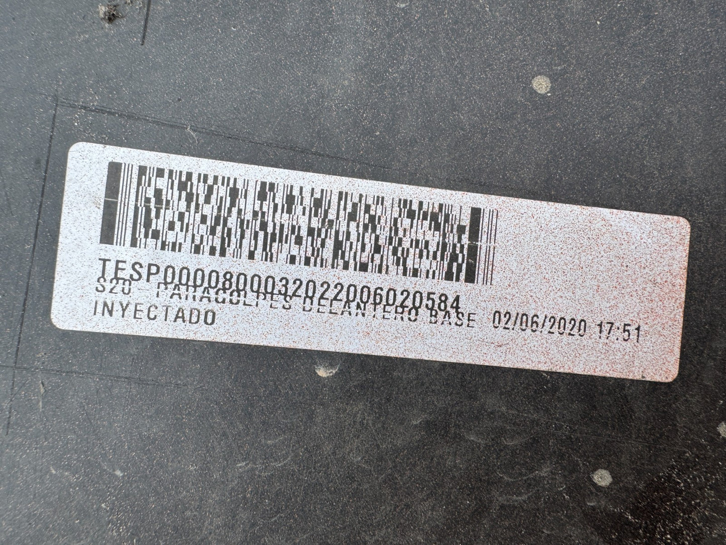 Vauxhall Corsa F front bumper 2020-2023 Genuine 9830280980 Scratched