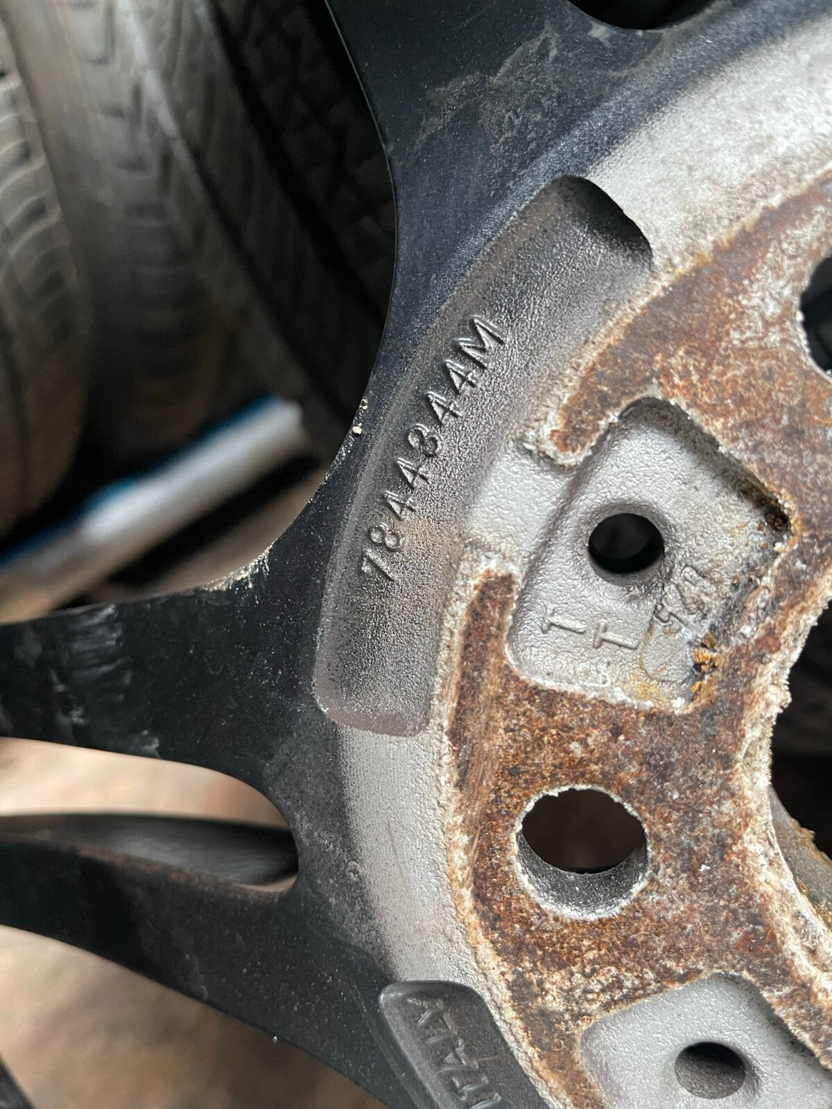 單顆 原廠 BMW M SPORT 3 系列 19 E92 E93 313 後 9J 鋁圈 7844344M
