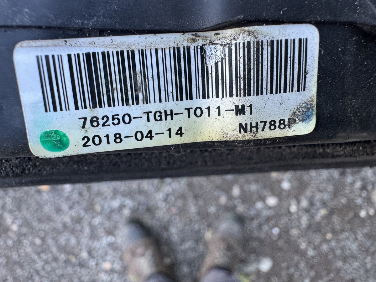 2018 Honda Civic MK10 Left Wing Mirror Spares or Repairs 76250-TGH-T011-M1
