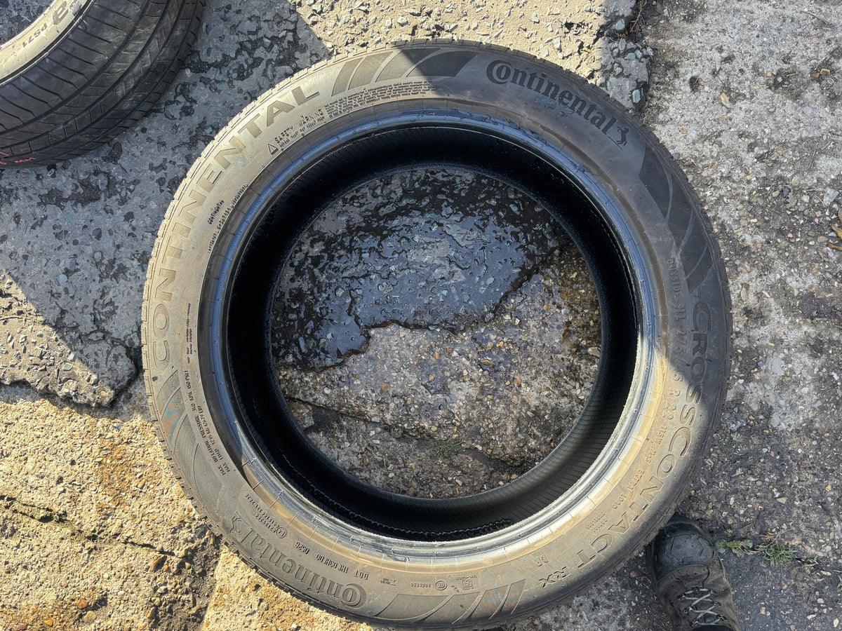 275 45 22 Continental CrossContact RX LR 115W 275/45R22 Tyre 7mm No Repairs