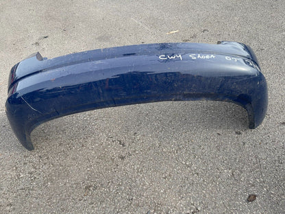 GENUINE SKODA FABIA MK3 6V ESTATE REAR BUMPER 6V9807421 BLUE 2015-2018