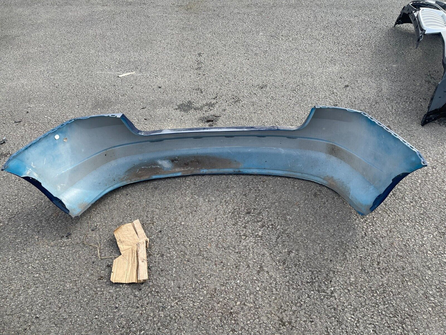 GENUINE SKODA FABIA MK3 6V ESTATE REAR BUMPER 6V9807421 BLUE 2015-2018