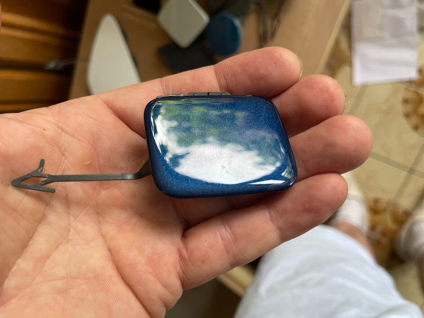 OEM AUDI TT MK3 2015 ON S-LINE HÁTSÓ LÖKÖDŐKOR VONÓHORG SZEMBURKOLAT - 8S0807441 FT31