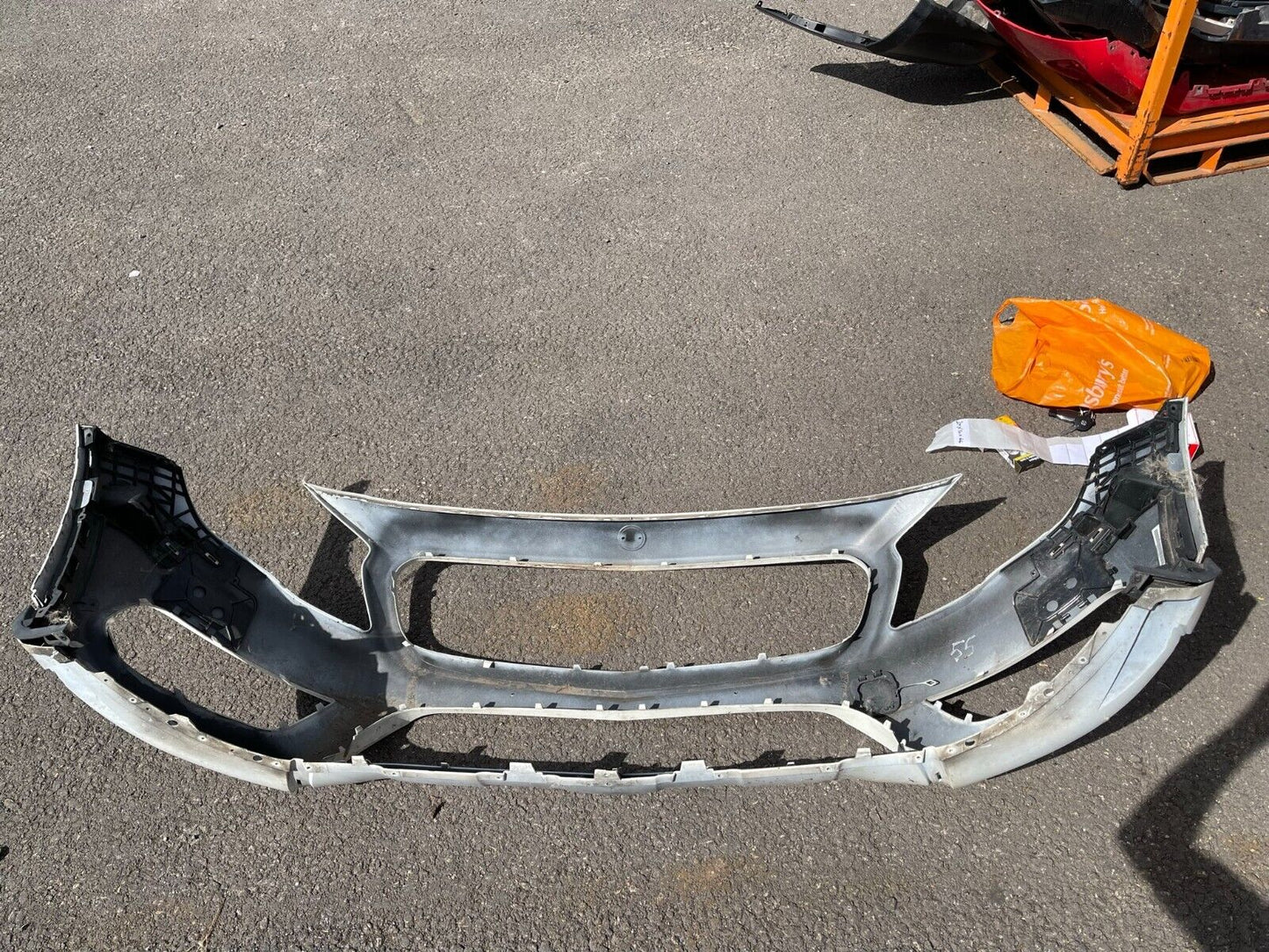 Mercedes GLA AMG X156 Front Bumper White A1568803440