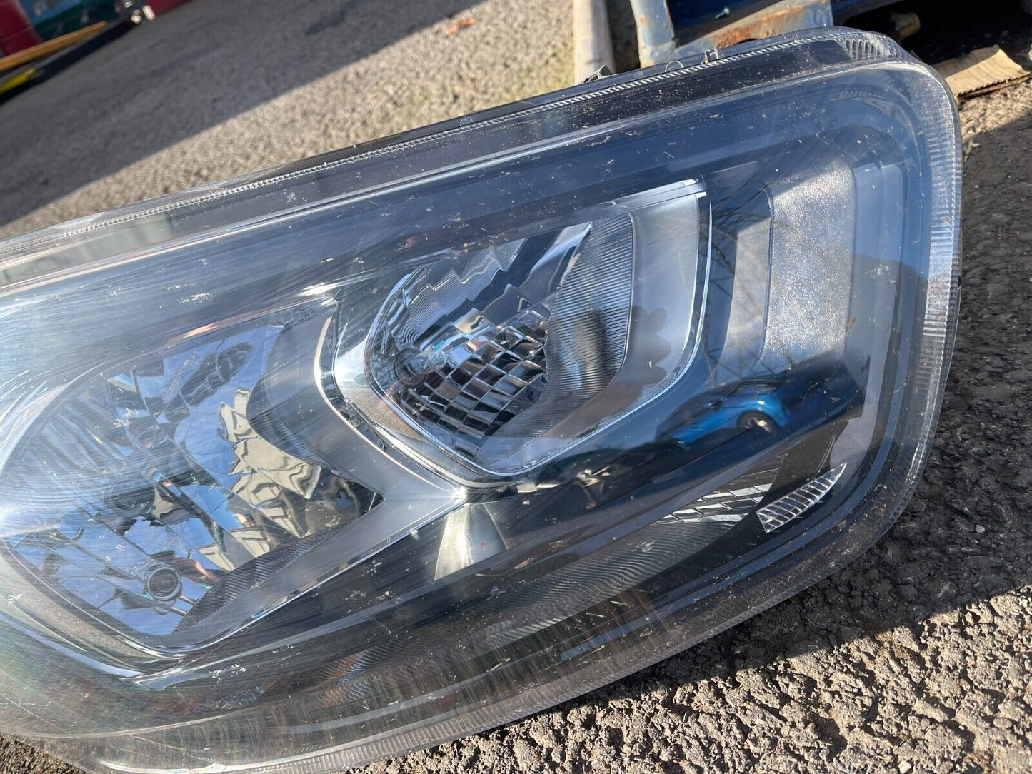 2018 2019 2020 2021 2022 FORD TRANSIT OSF DRIVERS SIDE HEADLIGHT JK21-13W029-AJ