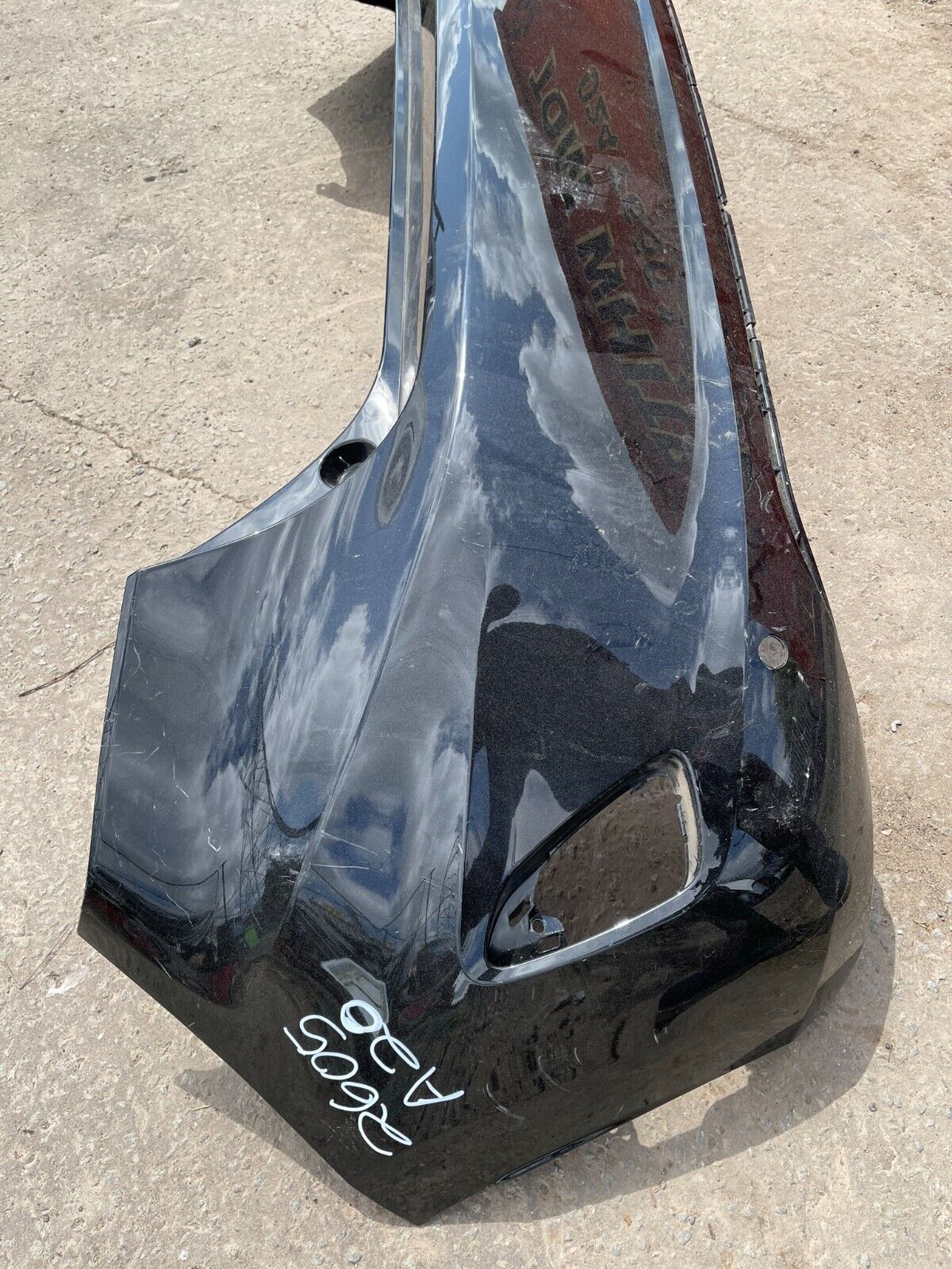 2018 FORD FIESTA MK8 REAR BUMPER 2018 2019 2020 2021 2022 H1BB-17906-A1 SCUFFED