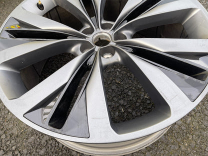 JAGUAR F PACE X761 SINGLE ALLOY WHEEL 22 INCH 9J MK8M1007LA T4A39347