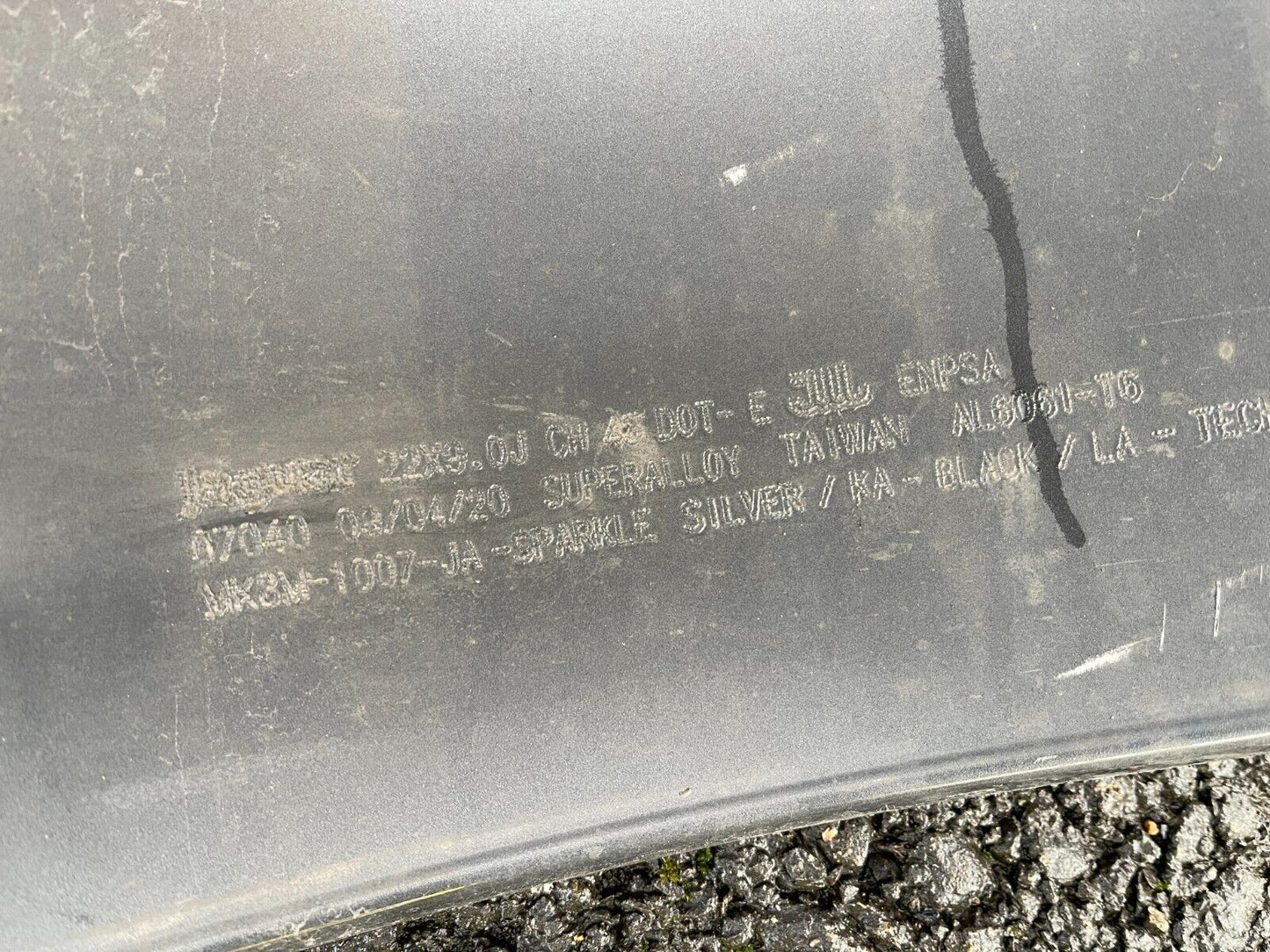 JAGUAR F PACE X761 SINGLE ALLOY WHEEL 22 INCH 9J MK8M1007LA T4A39347