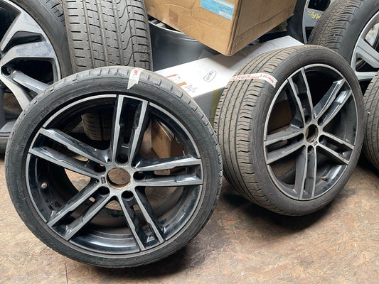 1x Véritable 18" BMW F40 F44 Série 1/2 719M 819M Roues 8074185BLA 8J Arrière