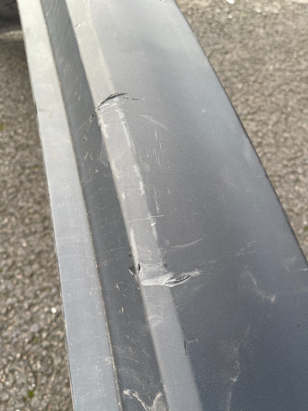 TOYOTA RAV-4 65 plate rear bumper scuffed and scratched