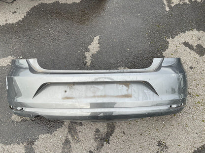 VW POLO MK6 6C FACELIFT REAR BUMPER WITHOUT PDC HOLES 6C6807421A (2014-2017)