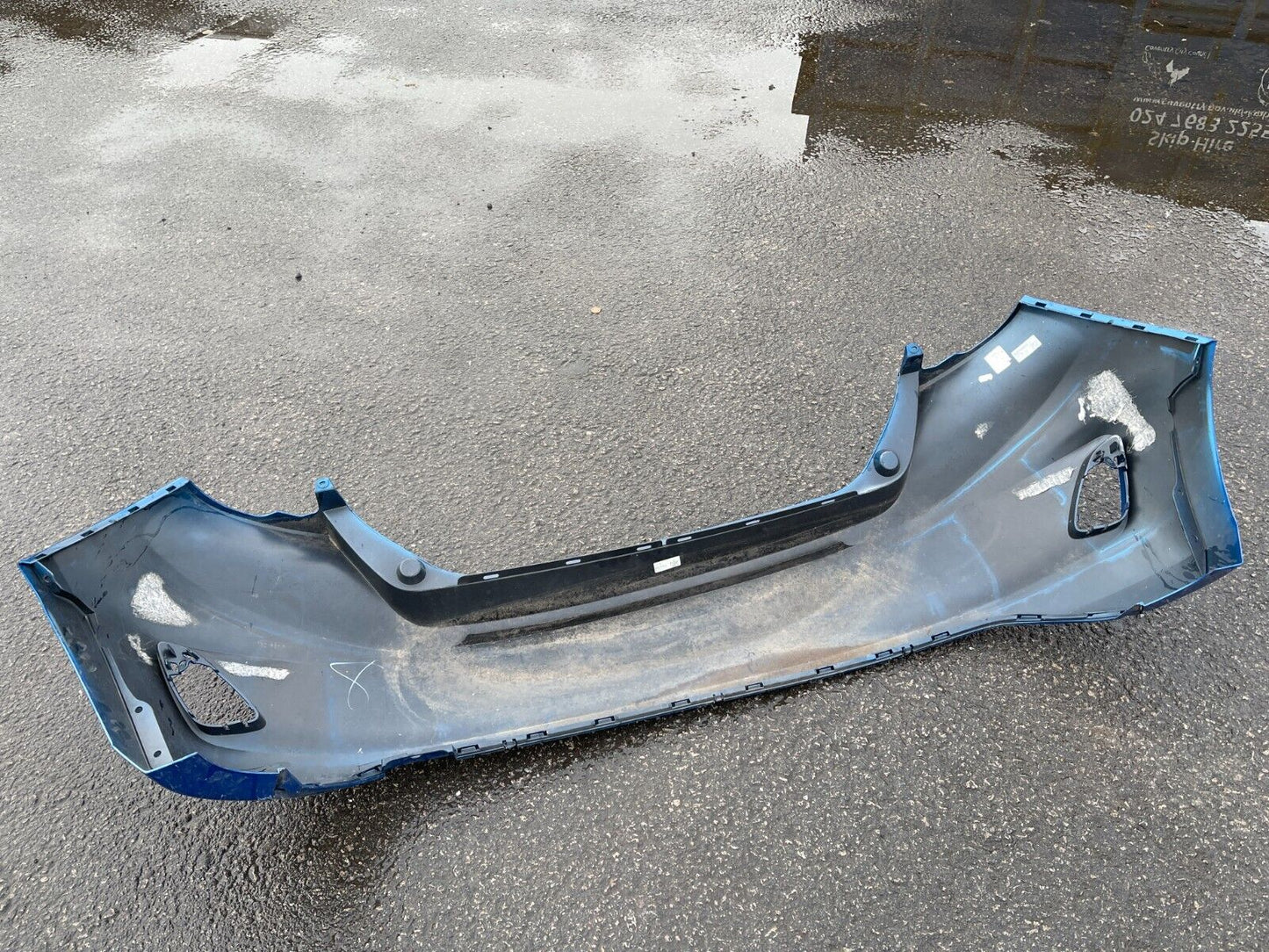 Ford Fiesta 2019 Mk8 Rear Bumper Assembly - Desert Island Blue h1bb17906ca5jdc