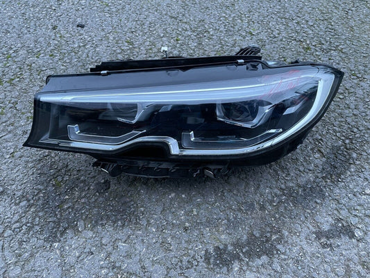 BMW 3-as sorozatú fényszóró bal oldali G20 G21 19- LED adaptív utasoldali 9465223