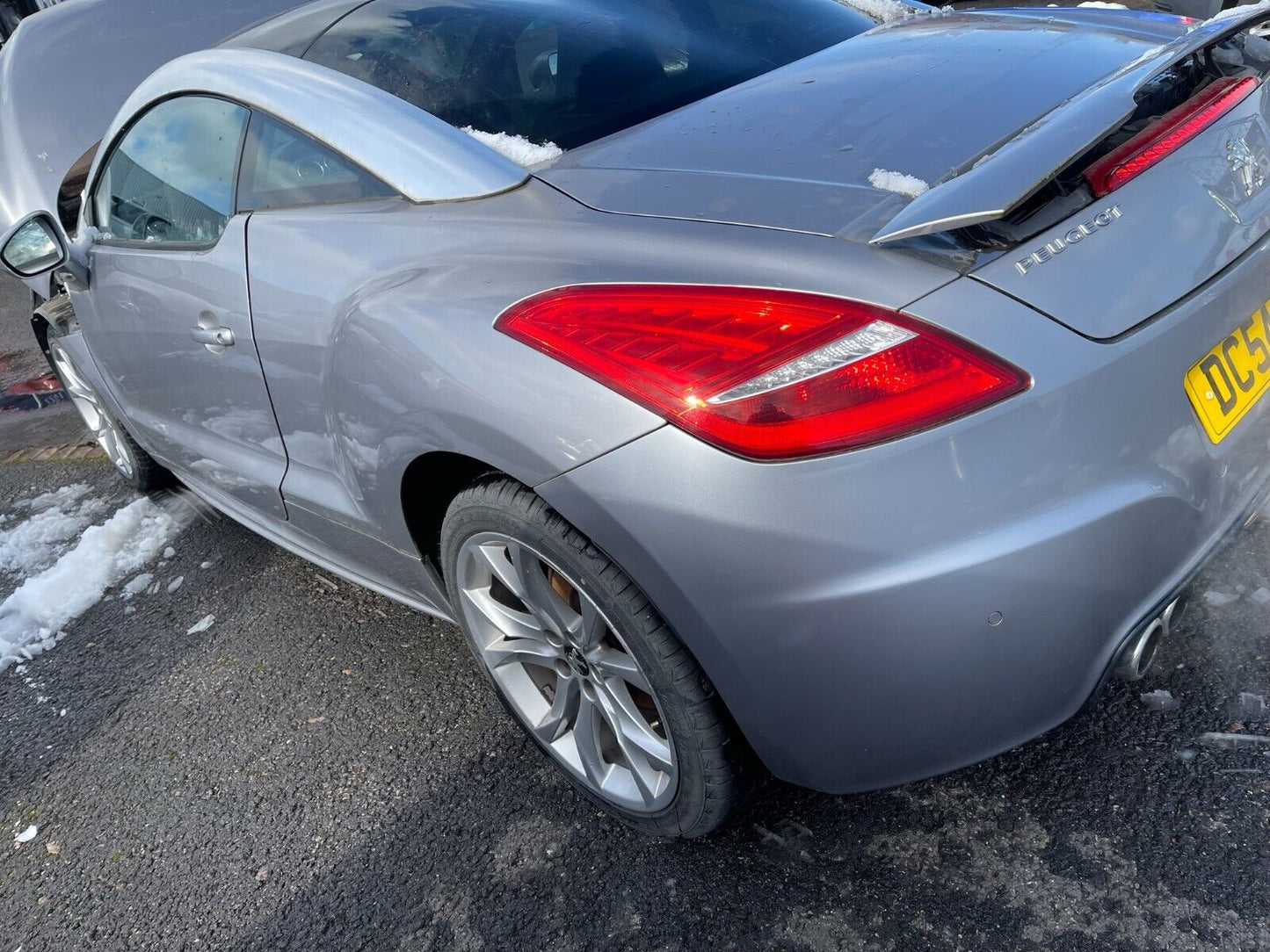 Javítható Salvage 2012 Peugeot RCZ 1.6 alkatrészekhez vagy javításhoz CAT N NON STRUCTURE