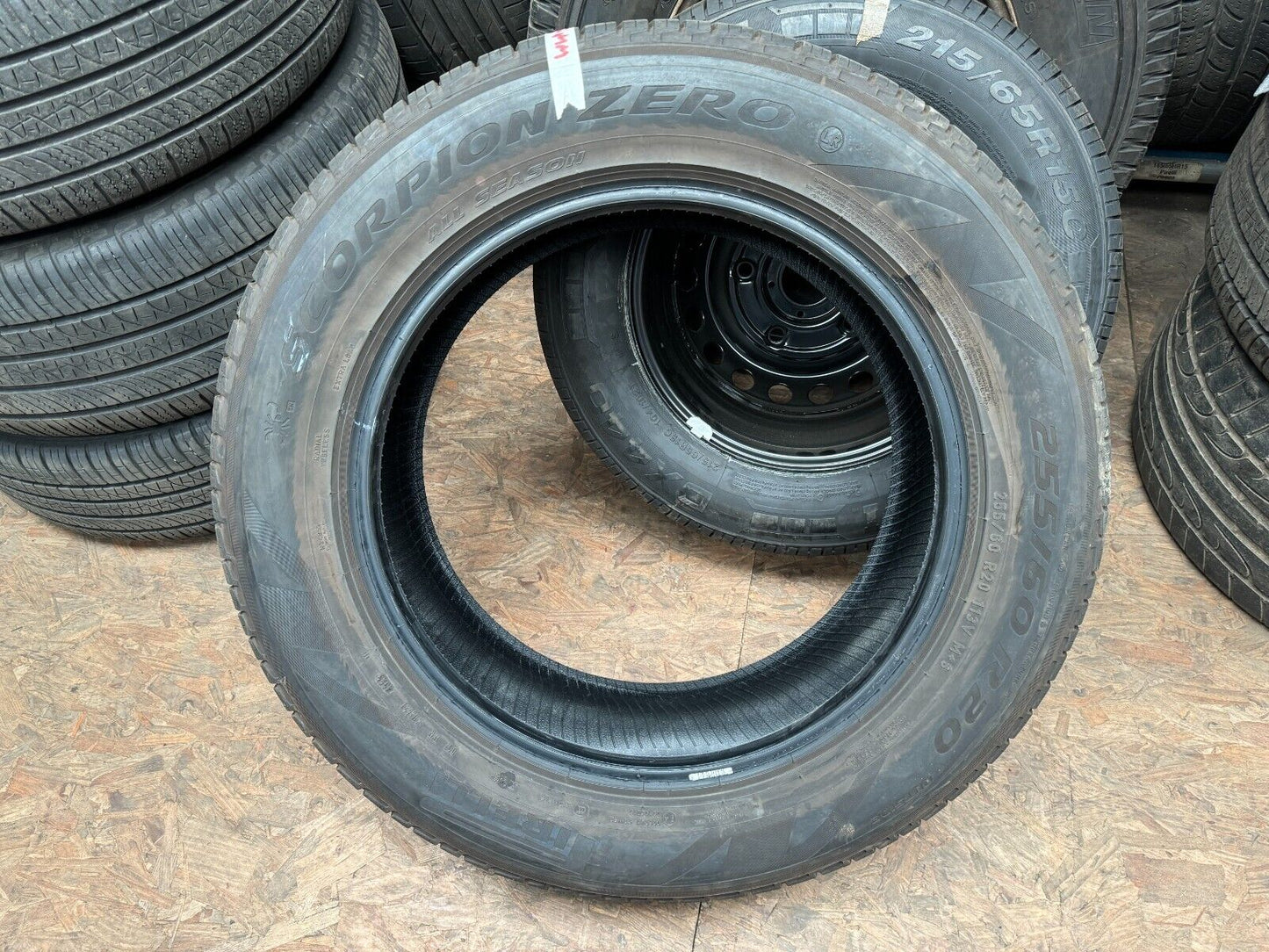 1 to 4, 255 60 20, PIRELLI SCORPION ZERO ALL SEASON, LR, 7 MM TREAD, LATE 2023