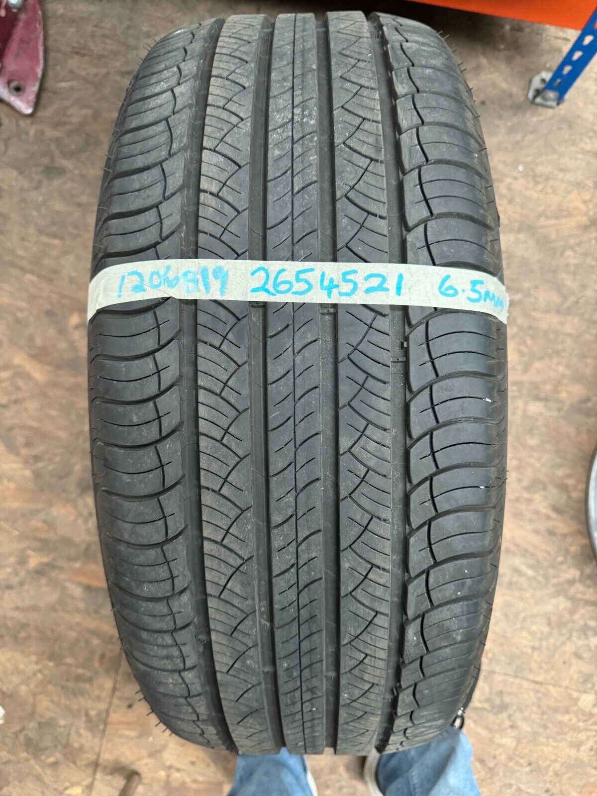 1x 265 45 R21 104W Michelin Latitude Tour HP 5.2mm Dot 3823 No Repair Next Day