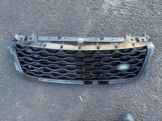 2022 Land Rover Velar L560 Front Bumper Grill J8A2-8C436 Genuine BLACK PACK