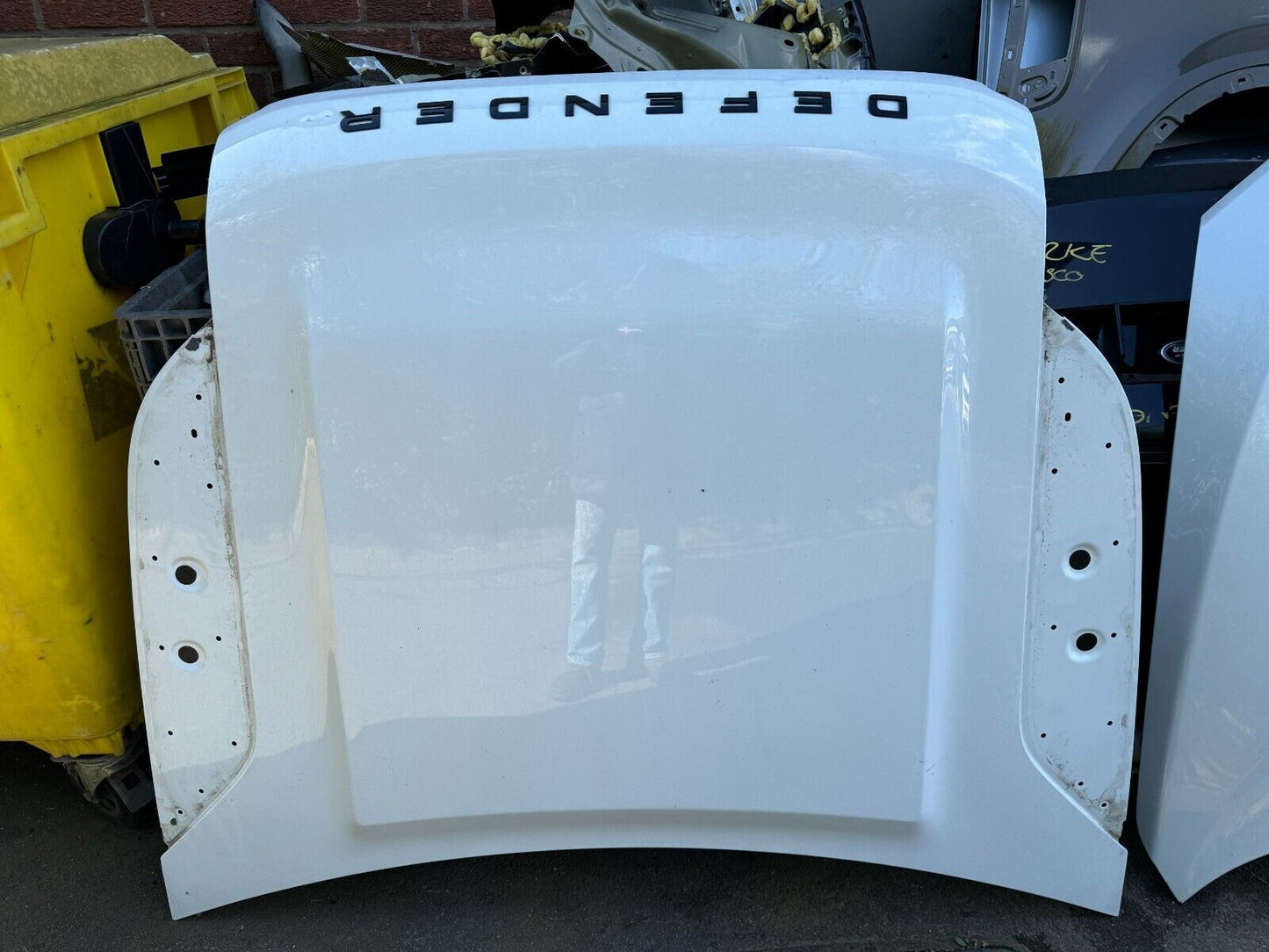 2023 L663 LAND ROVER DEFENDER 130 BONNET White Dented