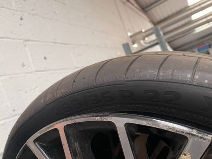 1x Continental Sport Contact 6 E-Marked Performance Tyre 265/35/22 102Y XL (OP4)