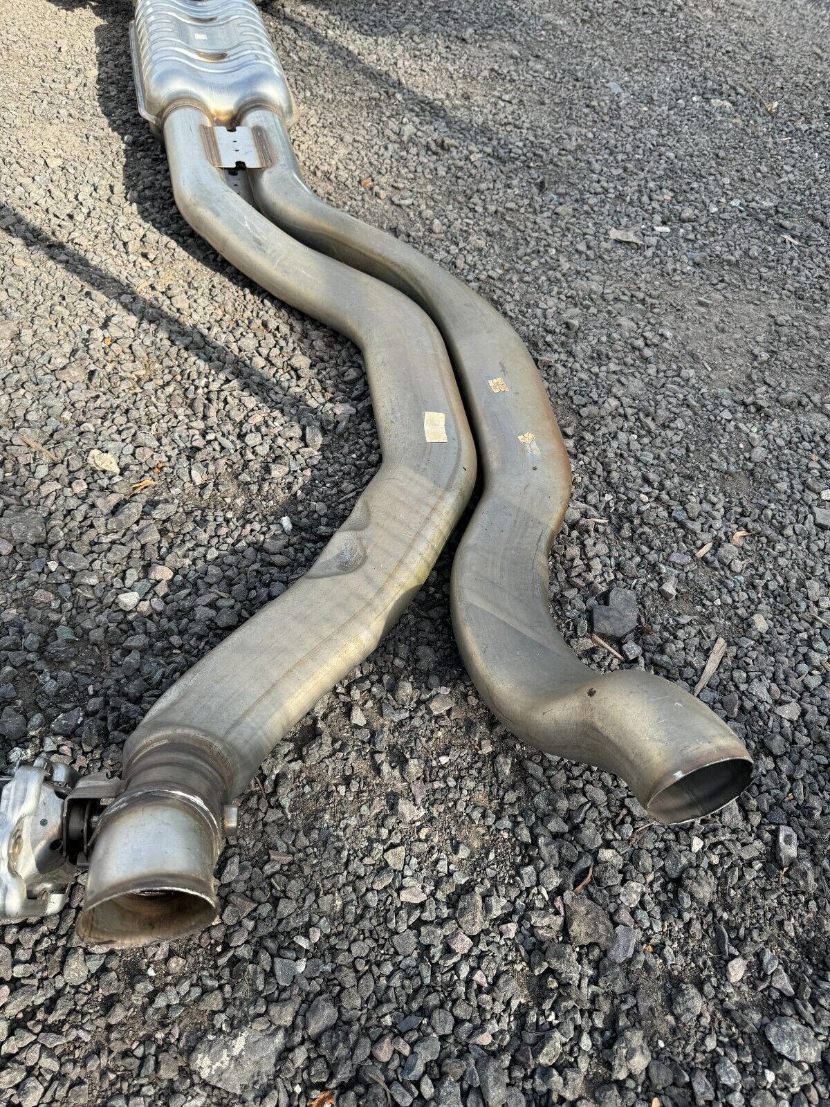 Land Rover Range Rover L405 exhaust without muffler m8e25g2110ba