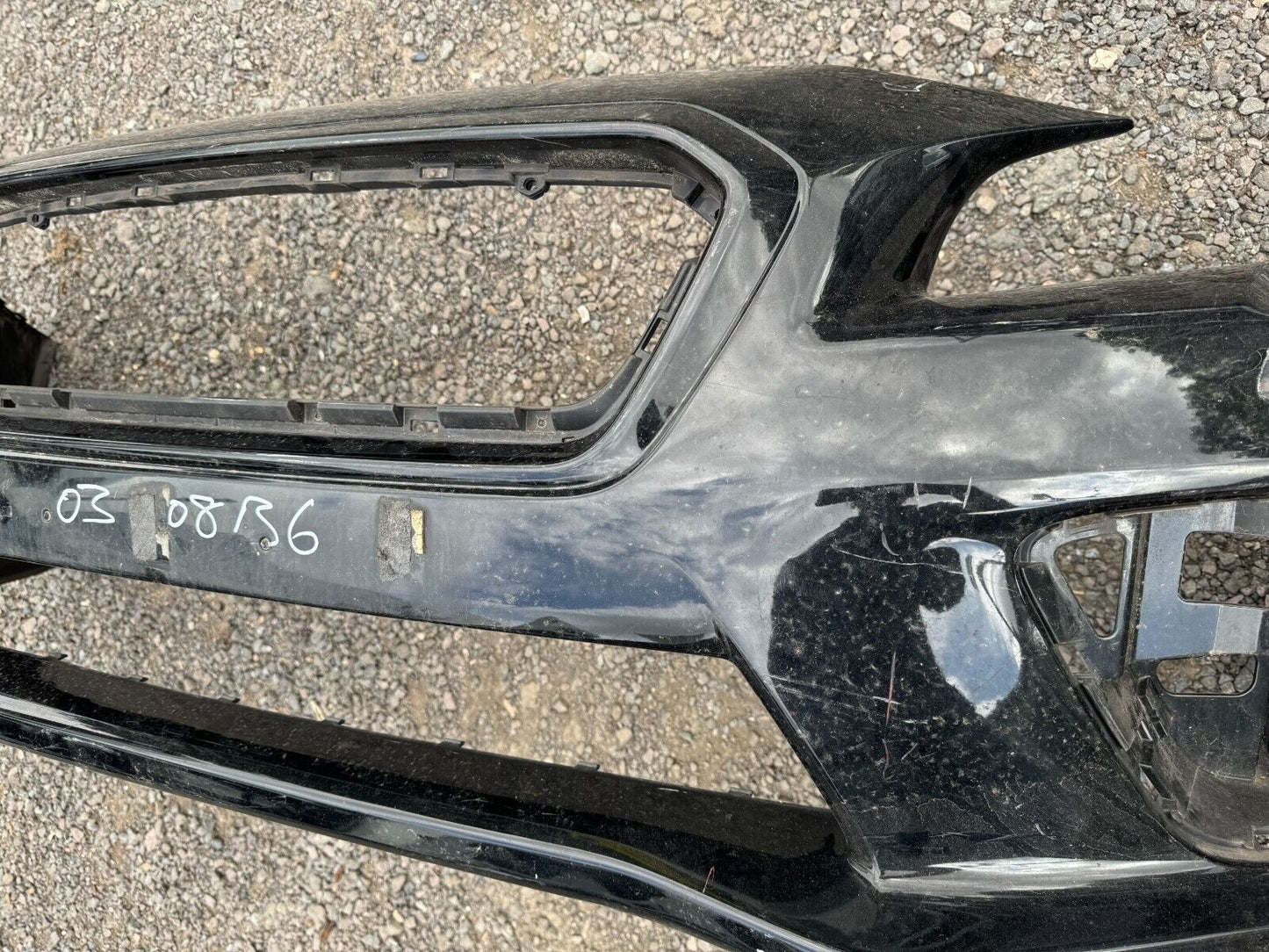 Genuine Subaru Impreza WRX STI Front Bumper Scratched and 1 Split