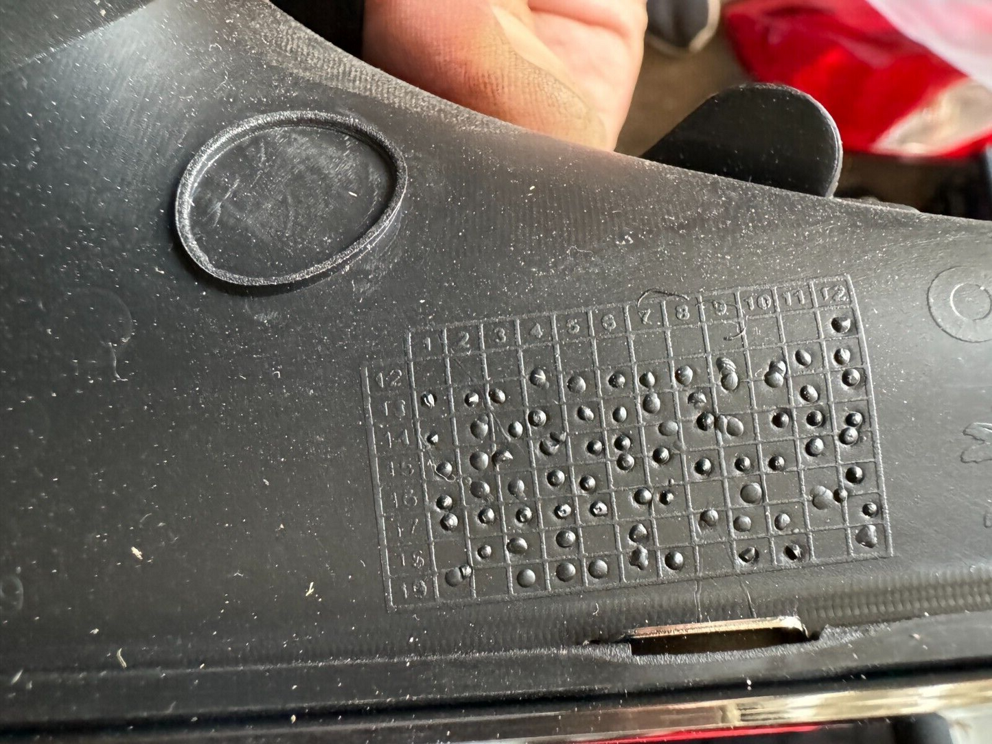 GENUINE Front Fog Light Grill PEUGEOT 308 1610744480 Left NOT FAKE CLONE