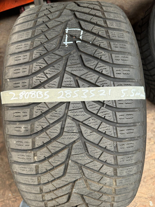 WINTER TYRE Yokohama BluEarth-Winter (V905) 285/35 R21 105V XL M+S REPAIR, READ!