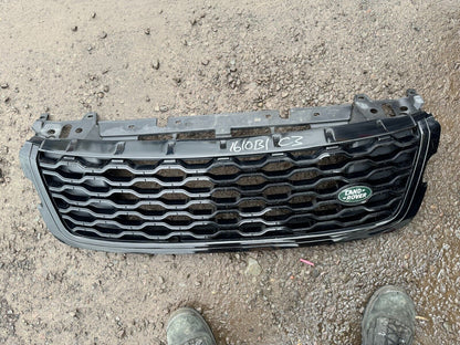 👉FRONT MAIN GRILLE 2022 LAND ROVER VELAR (L560) LR143275 M8A2-8200-CC Damage