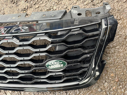 👉FRONT MAIN GRILLE 2022 LAND ROVER VELAR (L560) LR143275 M8A2-8200-CC Damage