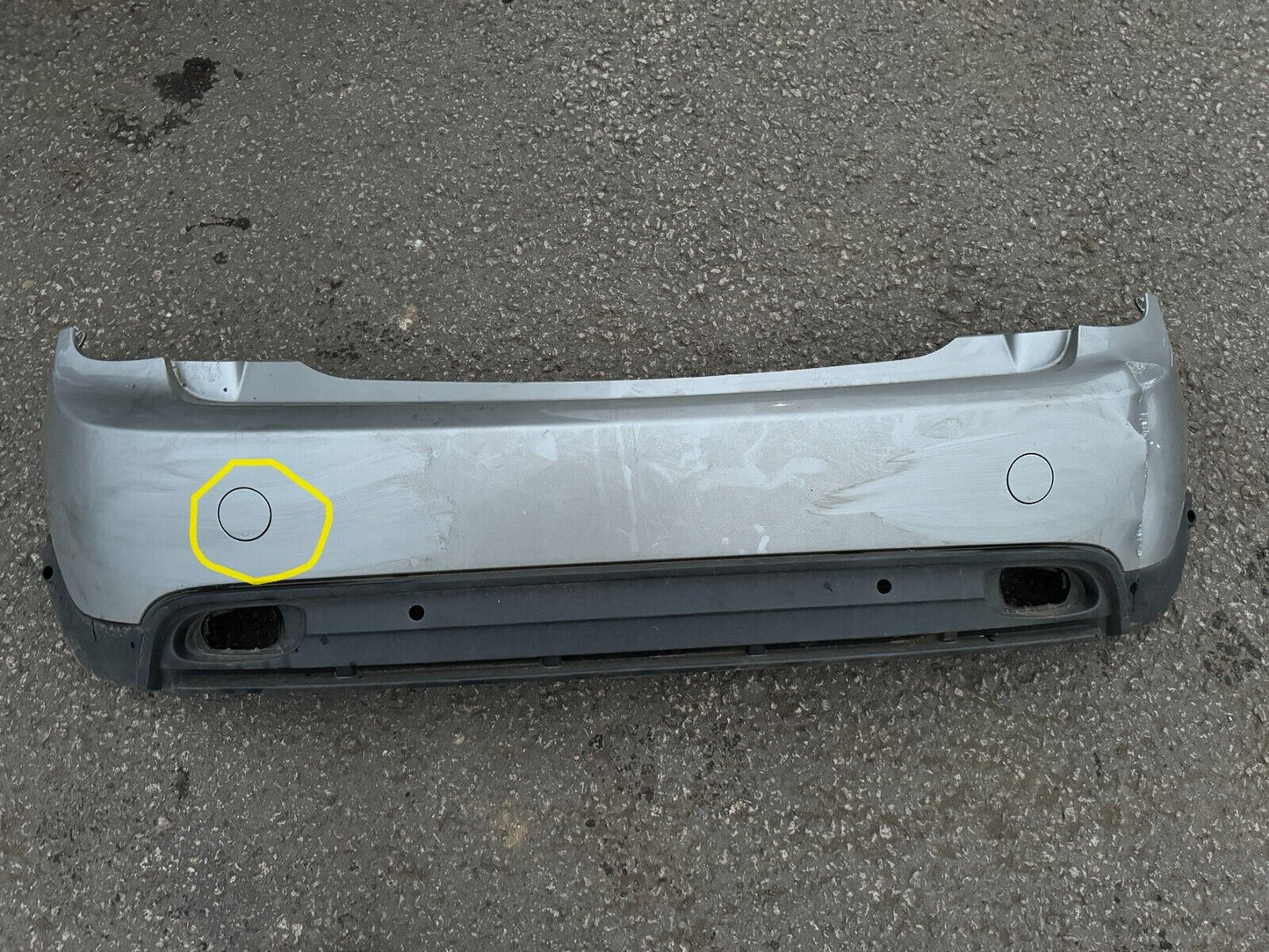 GENUINE MINI COOPER/ONE F55 F56 2022 REAR LEFT BUMPER TOW EYE COVER 731550300