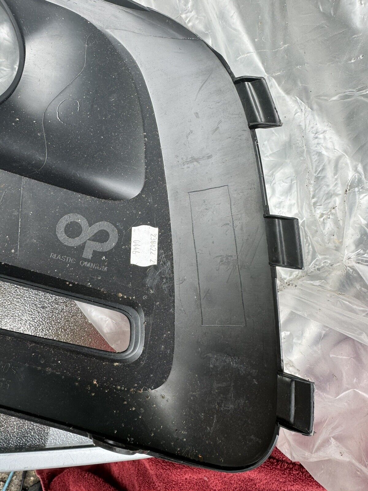 GENUINE PEUGEOT/CITROEN BERLINGO FRONT FOG GRILL 9810965977 2015-18