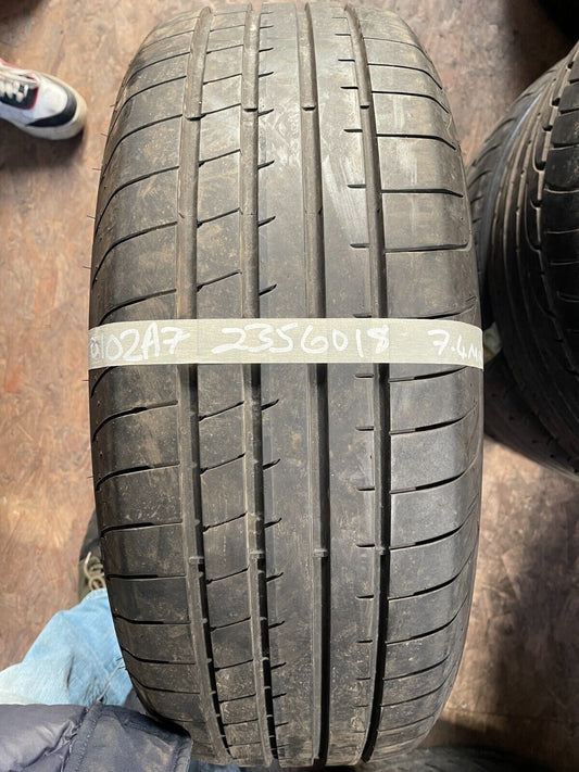 x1  235 60 18 107V XL GOODYEAR EAGLE F1 ASYMMETRIC 3 SUV  (REPAIRED)