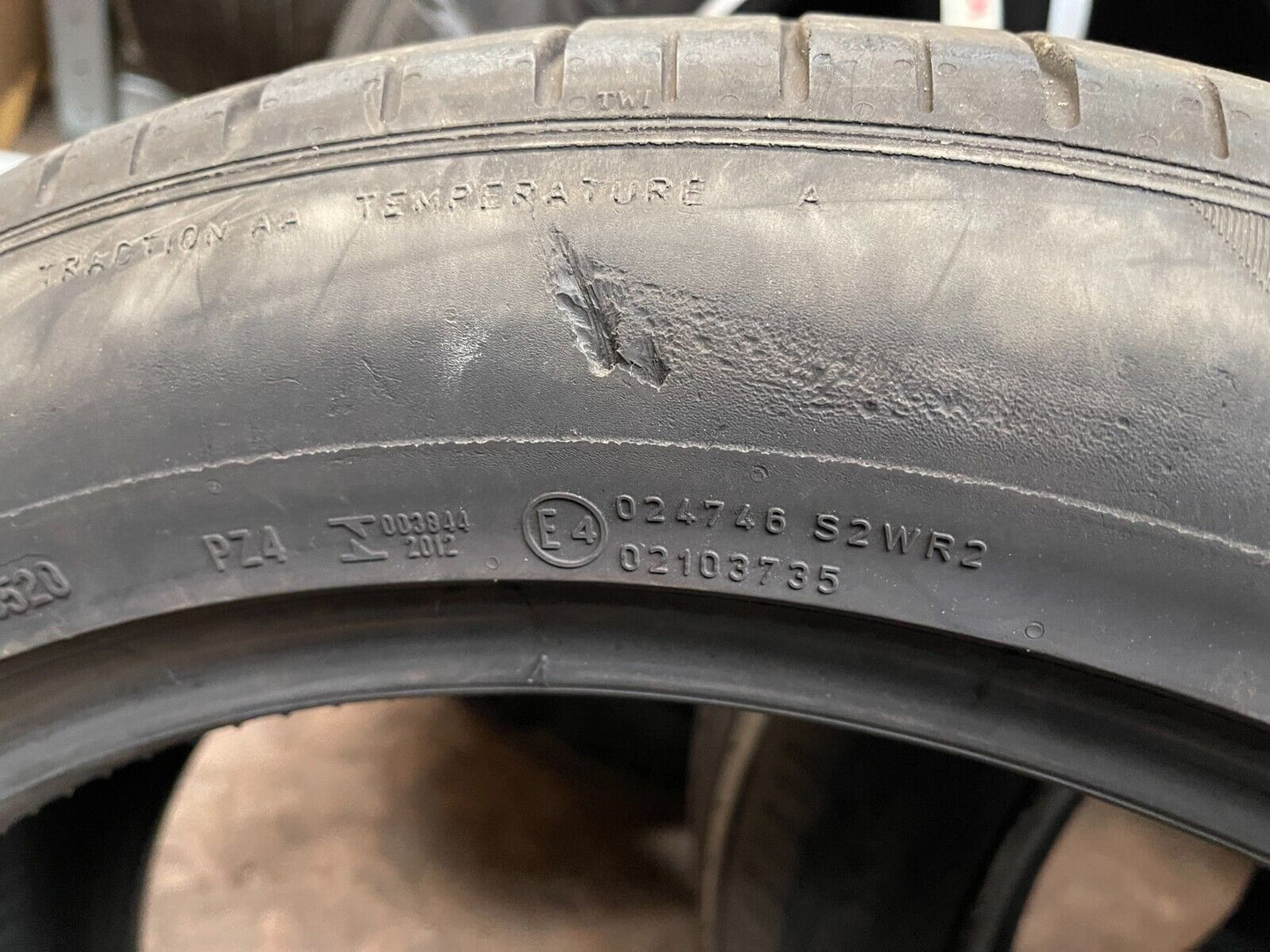 1x PIRELLI P-ZERO 235 50 20 104Y 5.5 mm NEXT DAY DELIVERY