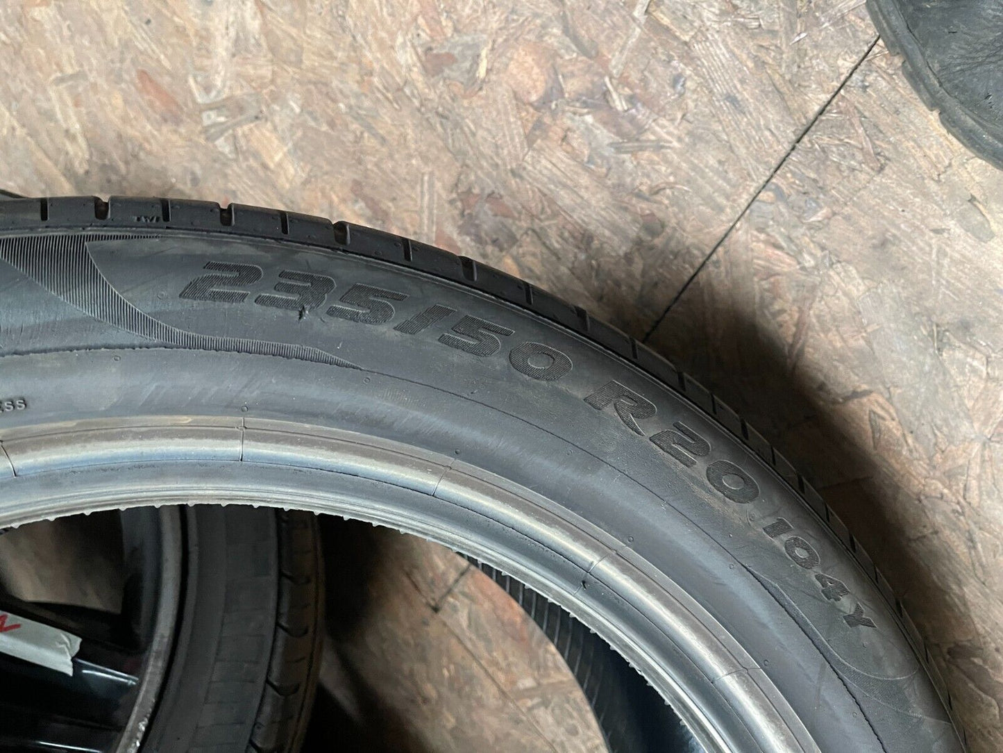 1x PIRELLI P-ZERO 235 50 20 104Y 5.5 mm NEXT DAY DELIVERY