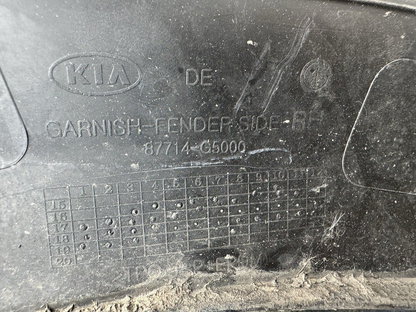 GENUINE KIA fender rh 87714-g5000