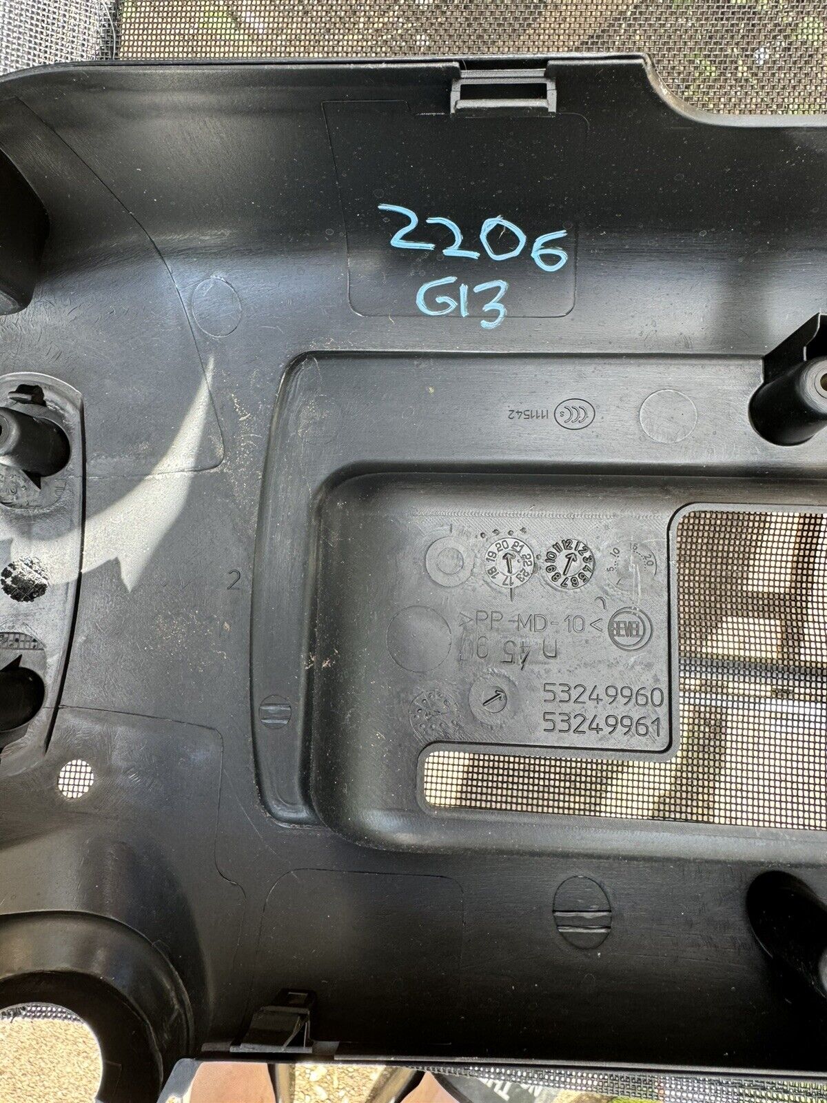 Fiat Ducato 2020 Steering wheel column trim 53249960 REM23796