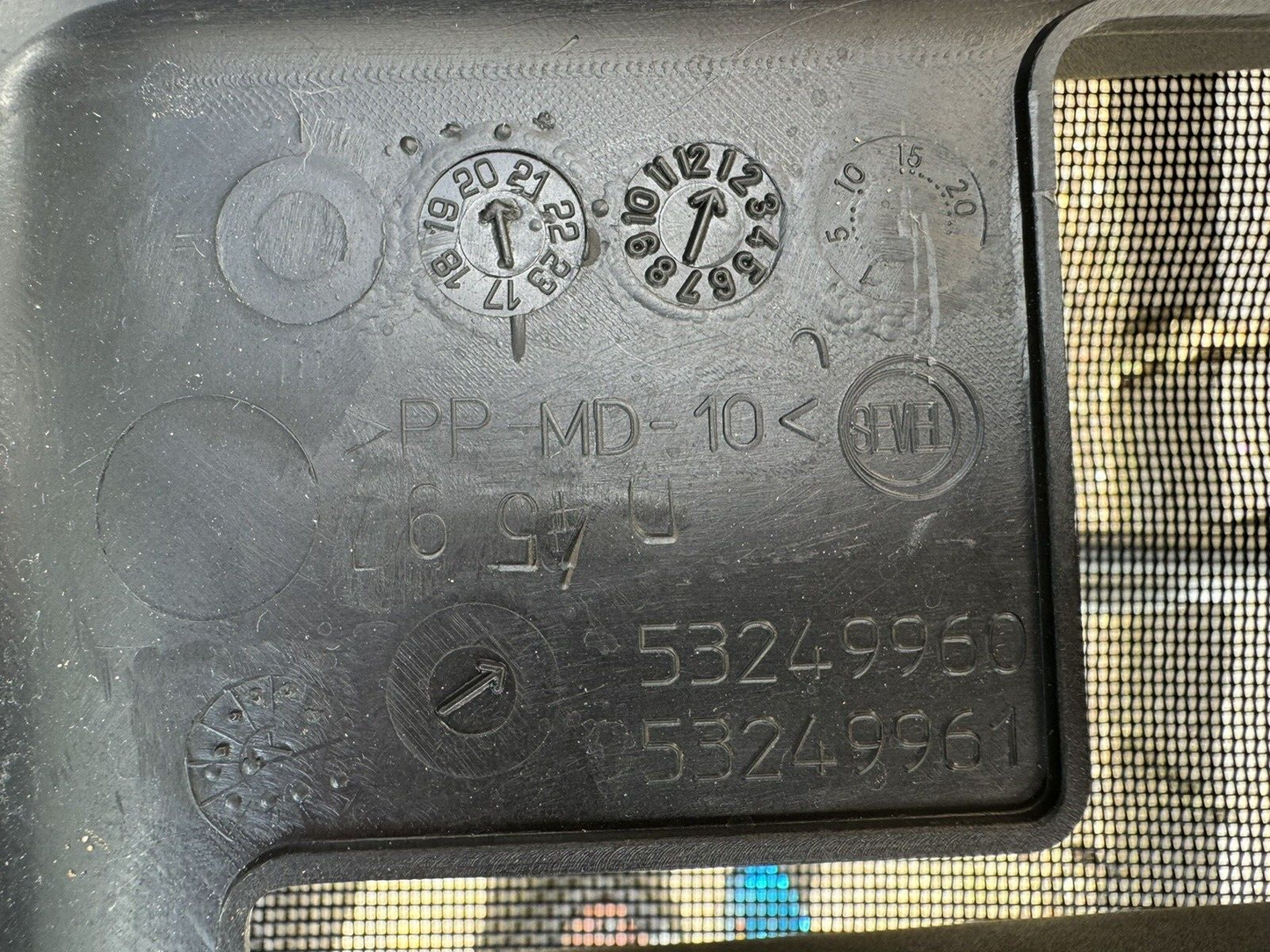 Fiat Ducato 2020 Steering wheel column trim 53249960 REM23796