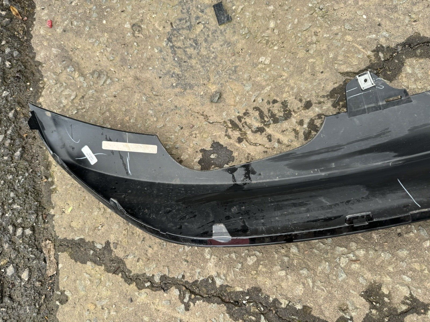 Jaguar F Pace X761 Rear Bumper Diffuser MK83-17A894 Genuine BLACK