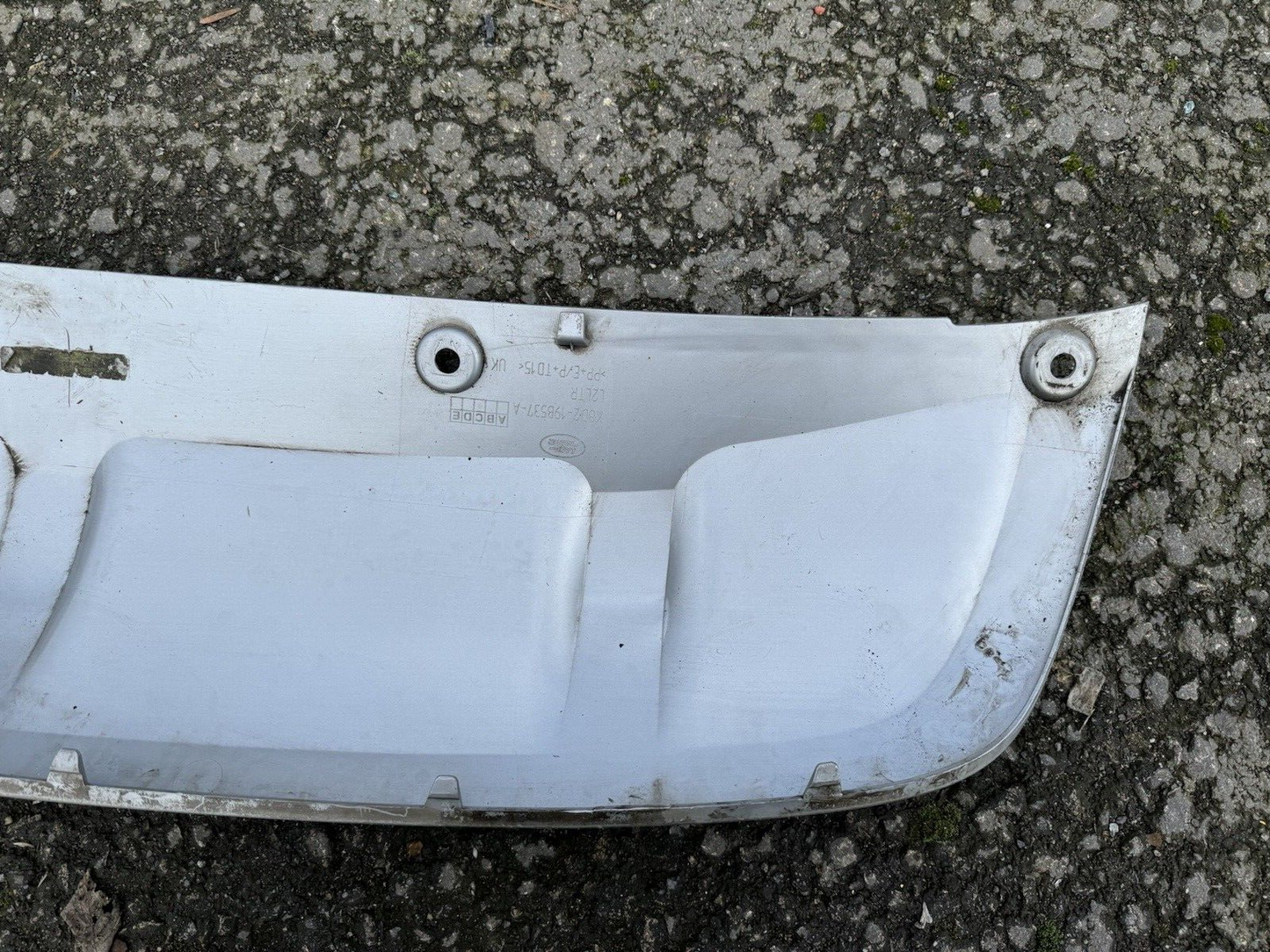 Range Rover Evoque Rear Bumper Lower Section K8D2-19B537-A Genuine