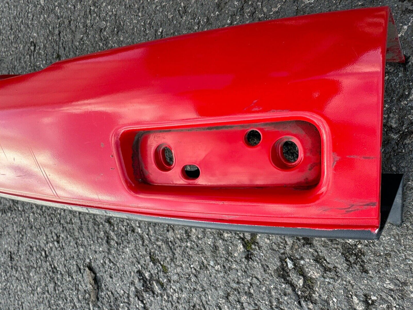 GENUINE RED FORD TRANSIT Assy  REAR BUMPER BK2117E962A