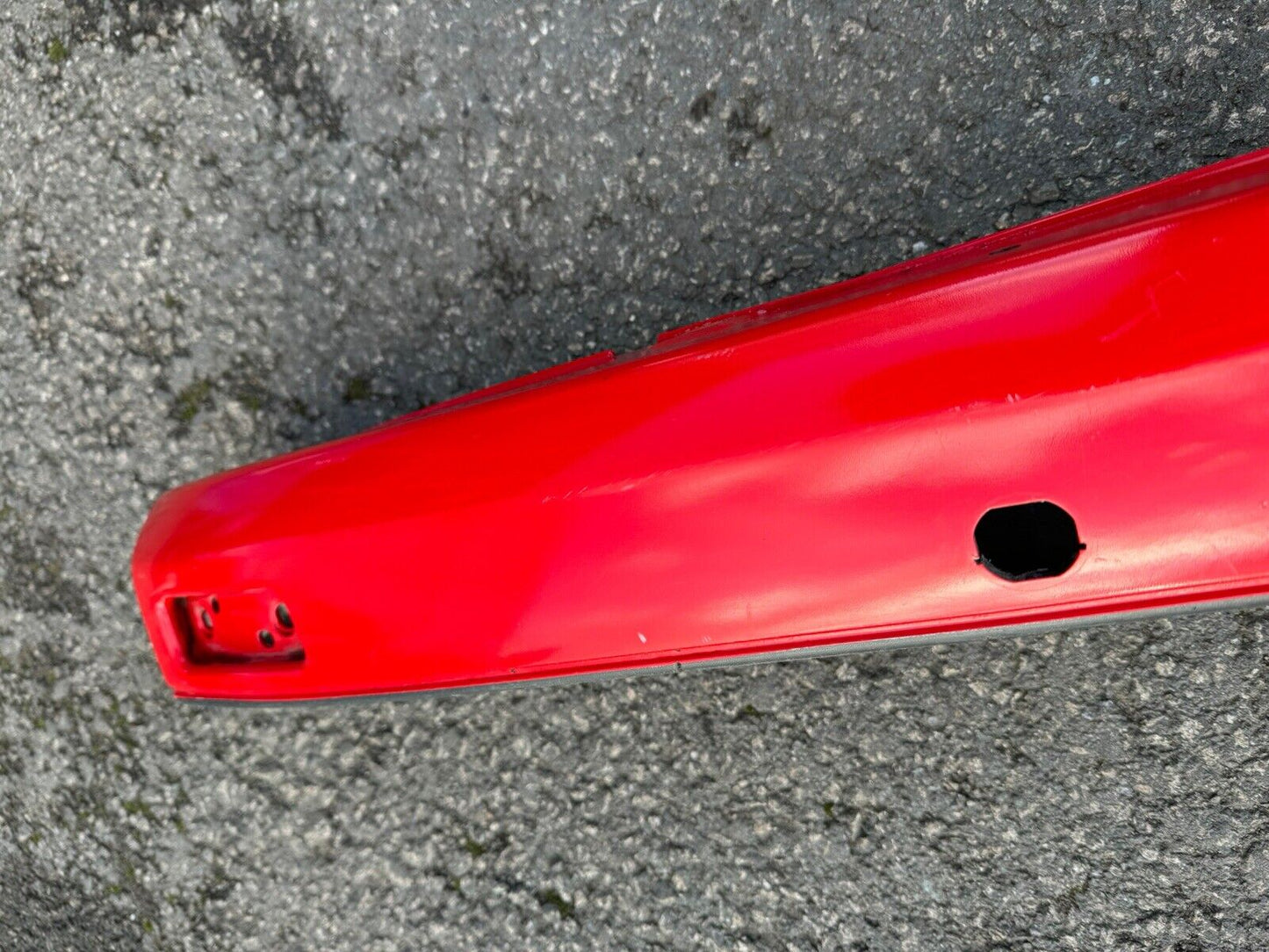 GENUINE RED FORD TRANSIT Assy  REAR BUMPER BK2117E962A