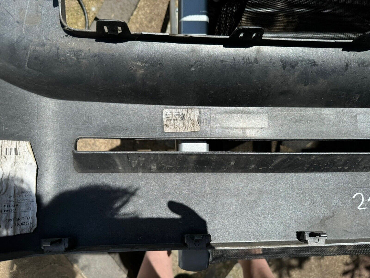 Land Rover Defender L663 Front Bumper Middle Section L8B2-17820-A  Genuine