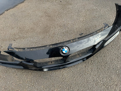 2014 BMW 3 SERIES F30 F31 M SPORT FRONT BUMPER BLACK SAPHIRE