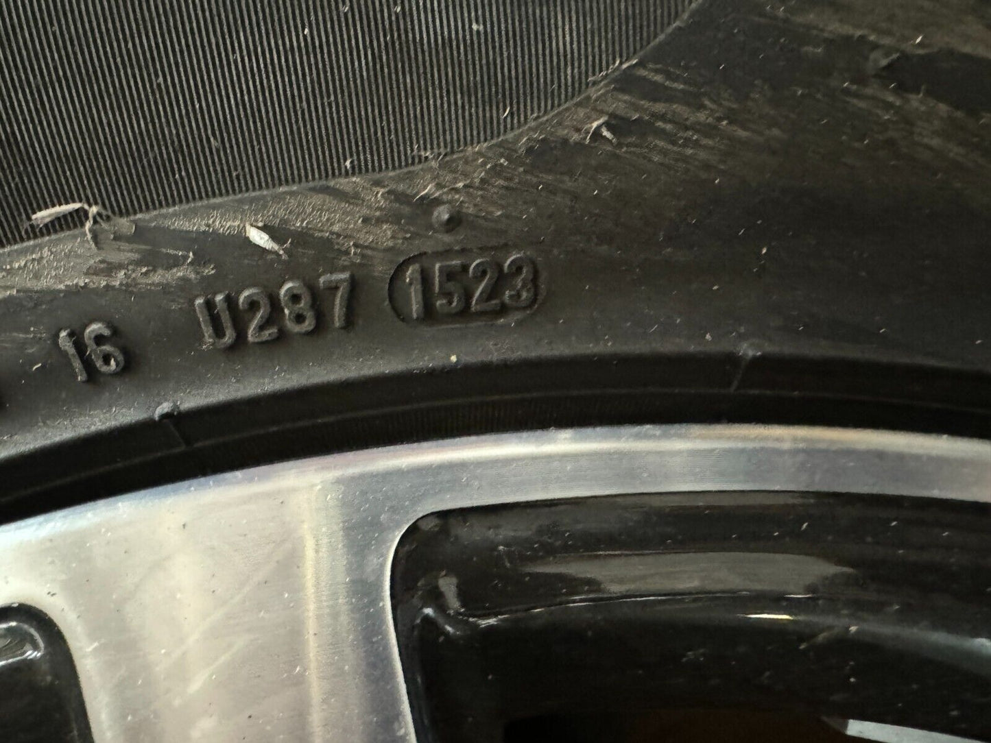 1 X 255 50 R20 109W PIRELLI P ZERO (NO PUNCTURE NO REPAIR) 7mm!