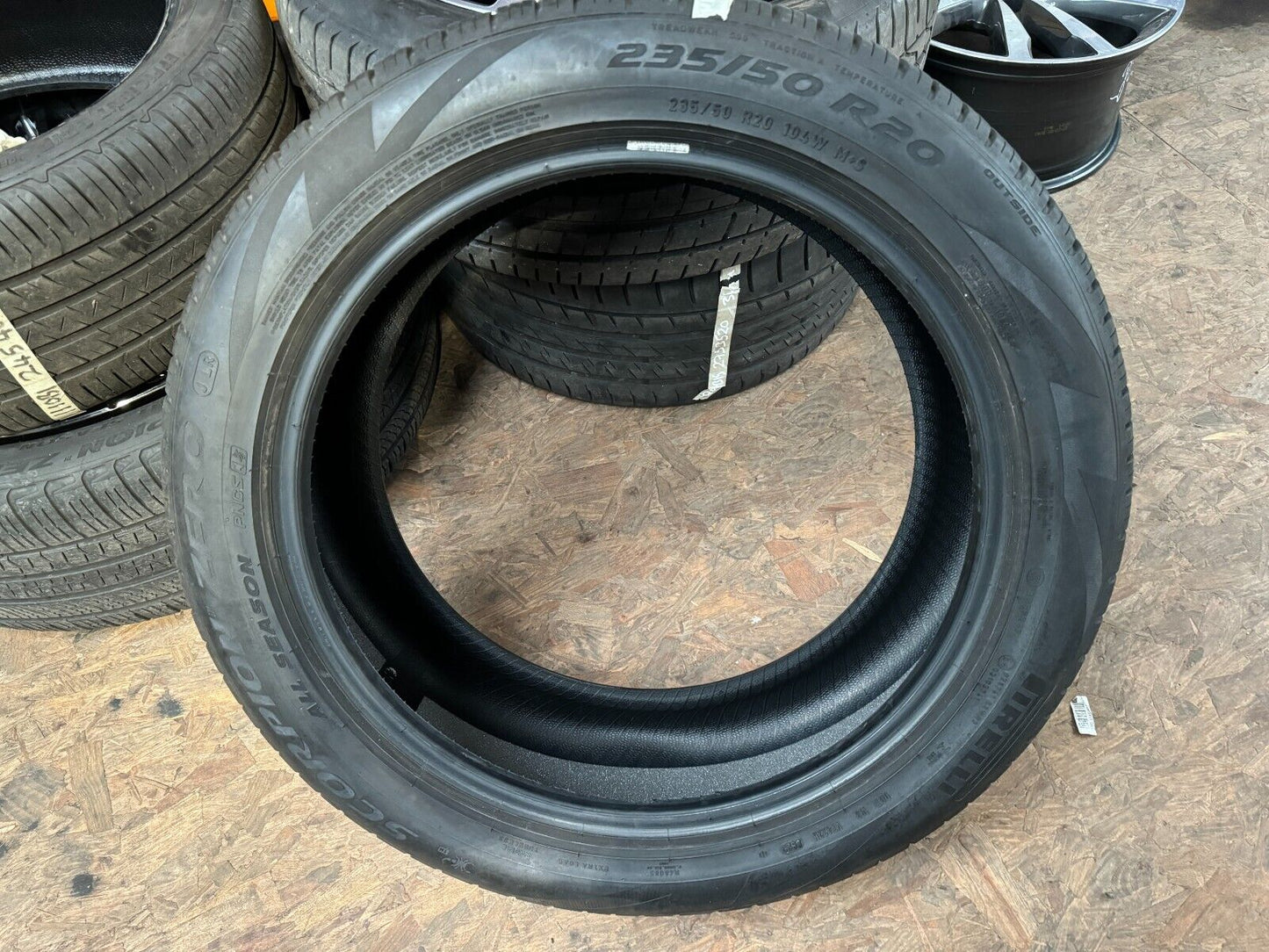 1 X 235 50 20 104W PIRELLI SCORPION ZERO NO REPAIRS 6.5 mm NEXT DAY DELIVERY