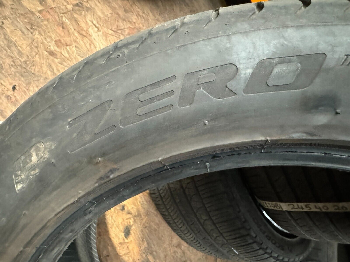 1 X 255 50 R20 109W PIRELLI P ZERO (NO PUNCTURE NO REPAIR)