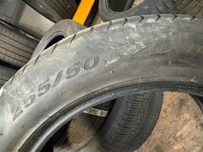 1 X 255 50 R20 109W PIRELLI P ZERO (NO PUNCTURE NO REPAIR)