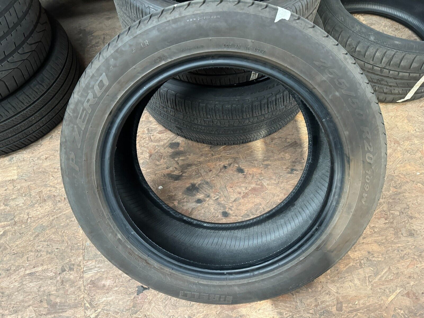 1 X 255 50 R20 109W PIRELLI P ZERO (NO PUNCTURE NO REPAIR)