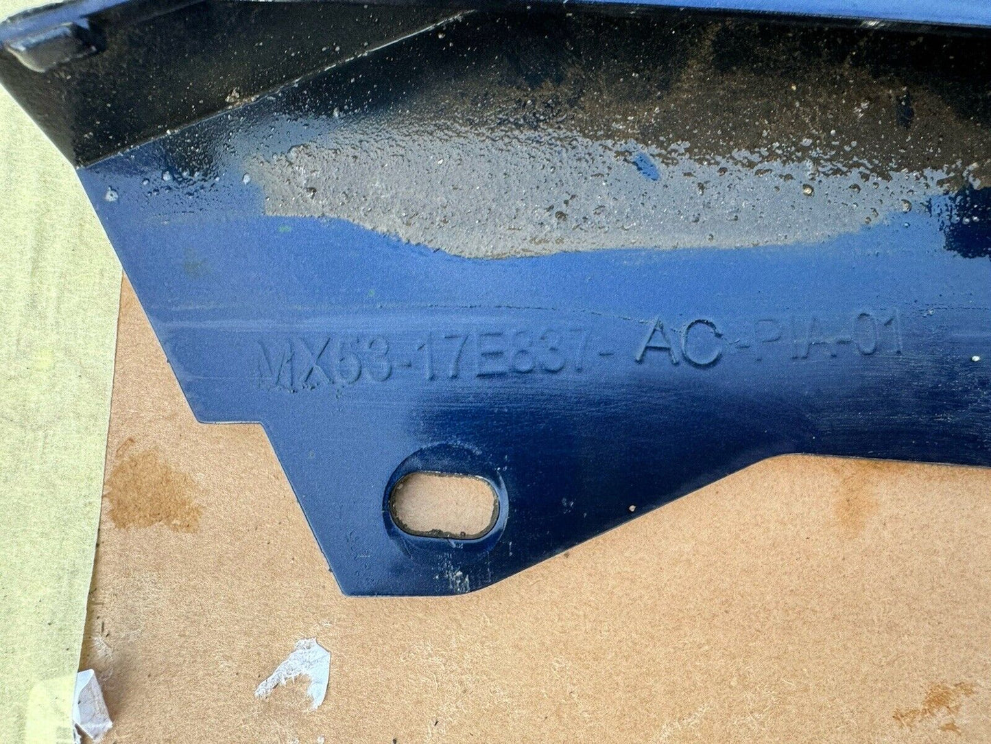 MX53-17E837-AC Jaguar F-Type Genuine Front LH Lower Chin Mould